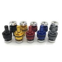 For Yamaha YZF R25 R3 2013-2018 Motorcycle 41MM Front Shock Absorber Screw Cover Cap Preload Adjusters Fork Bolts Accessories