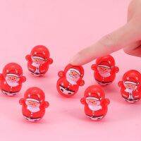 [Hot K] 20Pcs การ์ตูน Mini Santa Claus ของเล่นล้มลุกเดสก์ท็อปเพื่อการศึกษาสำหรับเด็กของขวัญเด็กของขวัญปาร์ตี้ถุงเท้าคริสต์มาสบรรจุ