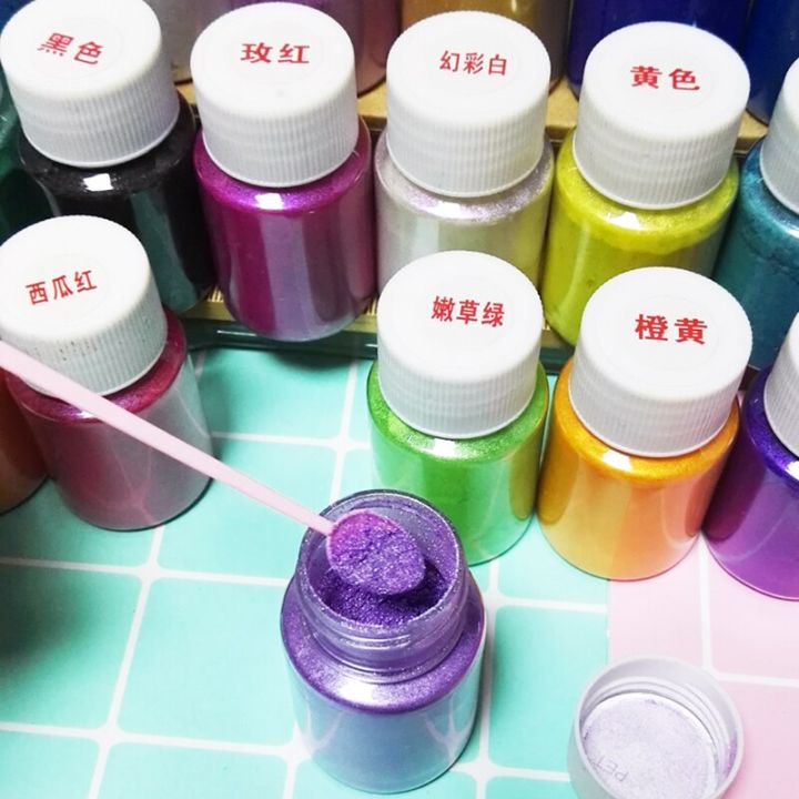 10กรัมผงสีมุกสำหรับเมือกสารเติมแต่งทั้งหมด-slimes-ศิลปะ-diy-ของตกแต่งดินเหนียวคริสตัลระบายสีอุปกรณ์เล่นของเล่นสำหรับเด็ก