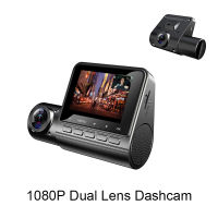 2 inch mini Dash Cam FHD 1080P Video Recorder Front + Inside Dual Lens Recorder ADAS Dashcam Camera Parking Monitor