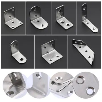 1pcs Stainless Steel Shelf Thickened Wall L-shaped Fixed Bracket