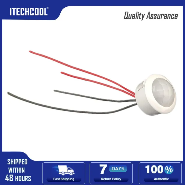 DC 12V 24V Wiring Infrared Sensor PIR Motion Movement Sensing Light