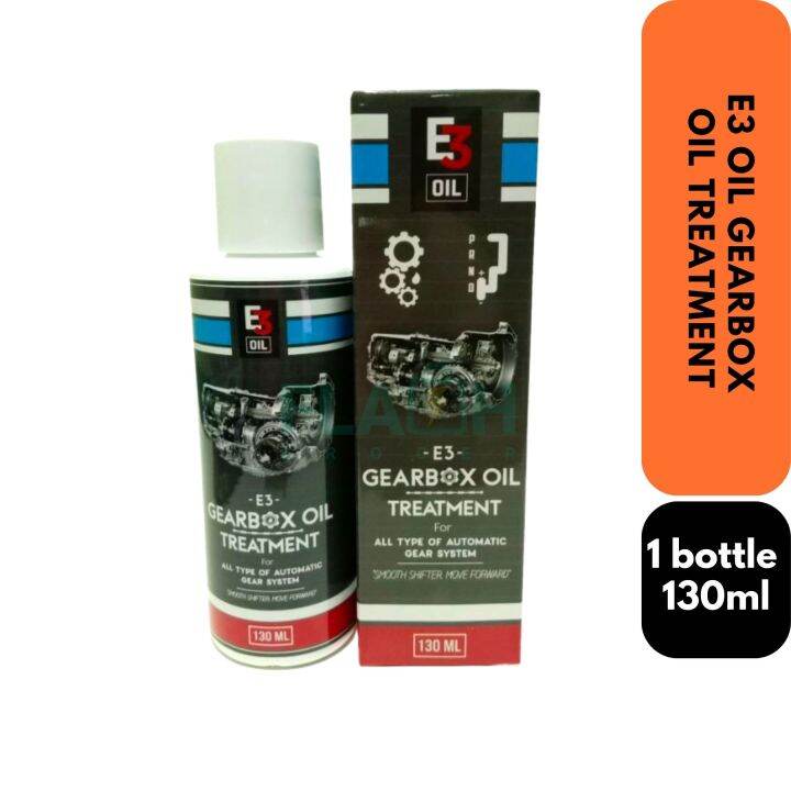 E3 Oil Gearbox Oil Treatment (130ml) / Penyelesaian Masalah Gearbox Kereta Auto Manual Cvt DSG