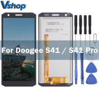 หน้าจอจอ LCD แบบดั้งเดิมสำหรับ S41 Doogee/S41 Pro จอแสดงผล LCD พร้อมชิ้นส่วนอะไหล่โทรศัพท์มือถือ Digitizer ประกอบเต็มตัวเครื่อง