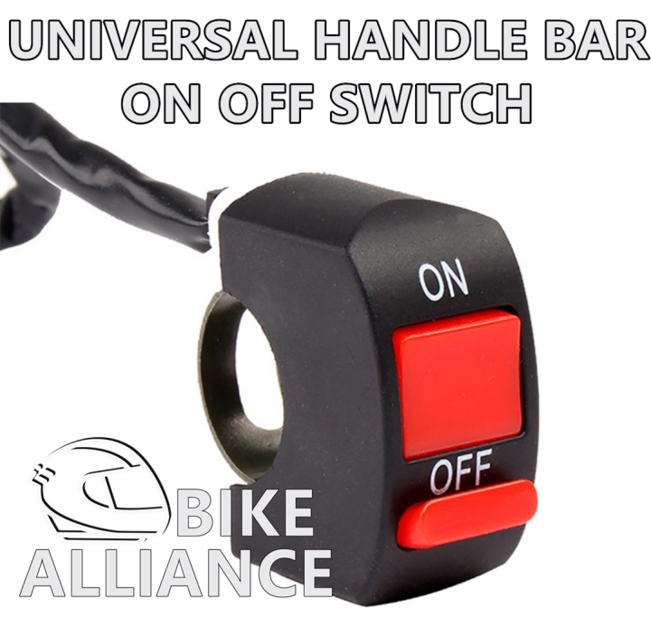 READY STOCK UNIVERSAL ON OFF SWITCH HANDLE BAR 7/8