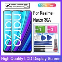 ZZOOI Original For Realme Narzo 30A RMX3171 LCD Display Touch Screen Digitizer Replacement