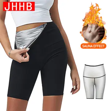 Women High Waist Sweat Sauna Short Pants Body Shaper Weight Loss