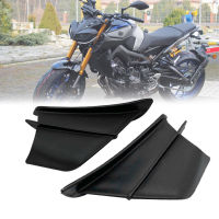 อุปกรณ์มอเตอร์ไซค์ Winglet อากาศพลศาสตร์ปีกชุดสปอยเลอร์สำหรับ Yamaha MT09 FZ09 MT-09 FZ-09 100 แบรนด์ใหม่