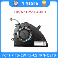 Y Store ใหม่สำหรับ HP Pavilion 15-CW 15-CS TPN-Q210แล็ปท็อป CPU พัดลมระบายความร้อน pn: L25584-001 Fast Ship