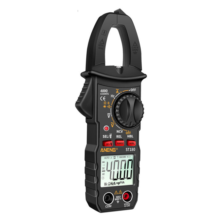 fbl-kkmoon-aneng-st180-4000-counts-digital-clamp-meter-มัลติมิเตอร์มัลติมิเตอร์-ac-dc-แรงดันไฟฟ้า-ac-current-meter-ncv-เครื่องทดสอบ-universal-tester-current-clamp-tester-30-1000-c-มิเตอร์วัดไฟ