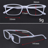 Zerosun White Eyeglasses Frames Male Women TR90 Full Rim Glasses Men Spectacles for Reading Diopter Myopia Lens