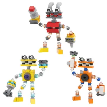 Wubbox Singing Building Blocks Set Monsters Model Action Figure