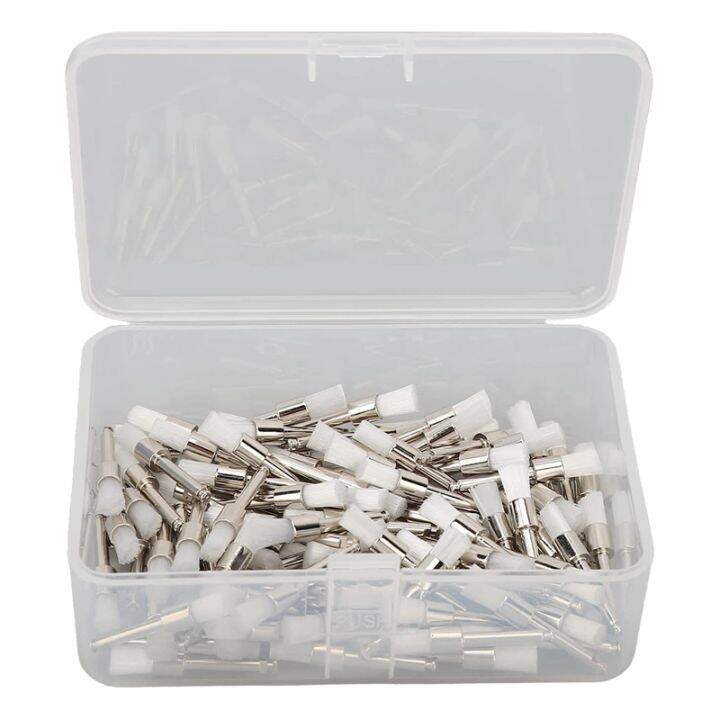 100 Pcs Dental Stick Tooth Polishing Brush Tooth Polishing Tool for