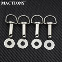 “：》+ Motorcycle Fastener Hard Saddlebag Mounting Pin Stud Bolt For Harley Softail Fat Boy Touring Street Glide Road Glide Road King