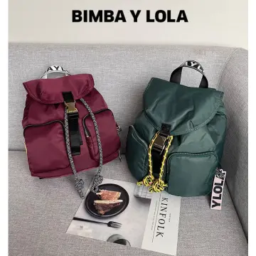 Bimba Y LOLA Women's Waterproof Drawstring Backpack 