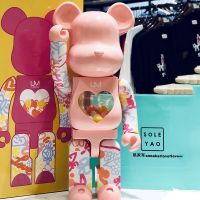 [พร้อมส่ง] Bearbrick ตุ๊กตาหมี ไข่อีสเตอร์ 400% 28 ซม. สําหรับตกแต่งห้องนั่งเล่น