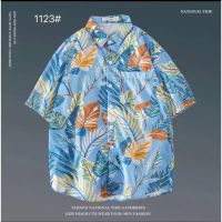 เสื้อฮาวาย เสื้อเชิ้ต hawaii เชิ๊ตเกาหลี สินค้ามาใหม่ ผ้านิ่มขึ้น สไตล์เกาหลีมาแรง พร้อมส่ง