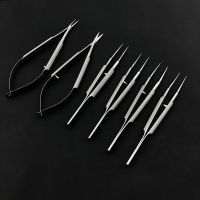 12.5ซม. เครื่องมือผ่าตัดจักษุแพทย์ Microsurgical Instruments กรรไกรผู้ถือเข็มแหนบสแตนเลส