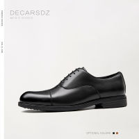 DECARSDZ Men Dress Shoes Man 2021 Spring Autumn Office Business Wedding Leather Comfy Oxford Sole Fashion Shoes Men Formal Shoes