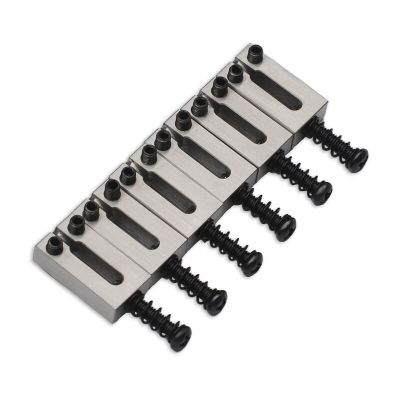 Stainless Electric Guitar Bridge Saddle 6pcs/Lot Flat Top 10.5/10.8mm for Electric Guitar Bridge or Tremolo Bridge Guitar Parts