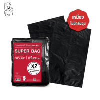 ถุงขยะดำเกรดเอ MEE SUPER BAG ถุงหนา ไร้กลิ่นฉุน ครบทุกขนาด