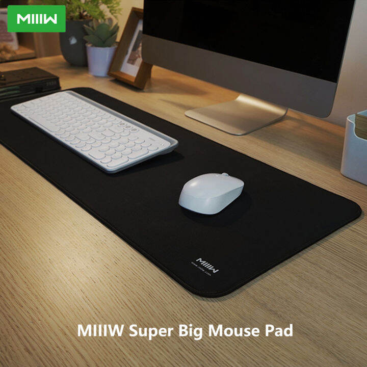 MIIIW Super Big Mouse Pad Antislip Cleanable Natural Rubber Computer