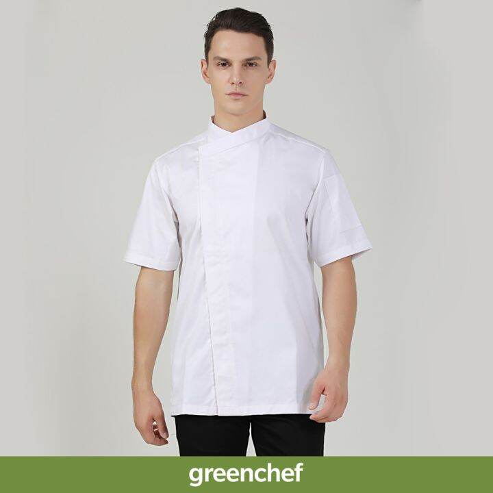 greenchef-thymes-white-short-sleeve-chef-jacket-baju-chef-putih-lengan-pendek