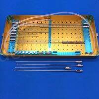 New Fat Cannula Kit Box Stem Cell Lipo Fat Transfer Liposuction Metal Box