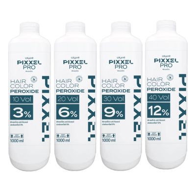 Lolane Pixxel Pro Hair Color Peroxide 1000ml. (ไฮโดรเยน) โลแลน พิกเซลโปร แฮร์ คัลเลอร์ เปอร์ออกไซด์