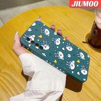 JIUMOO เคส2021สำหรับ Huawei Y7A P สมาร์ทเคสซิลิโคนนิ่มลายกระต่ายแฟชั่นดีไซน์ใหม่ดั้งเดิมเคสโทรศัพท์ลวดลายขอบสี่เหลี่ยมคลุมทั้งหมดป้องกันเลนส์กล้องเคสกันกระแทก