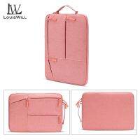 Louiswill เคสกระเป๋าใส่แล็ปท็อป กันน้ํา สีเทา สําหรับ 13.3 15.4 15.6 นิ้ว