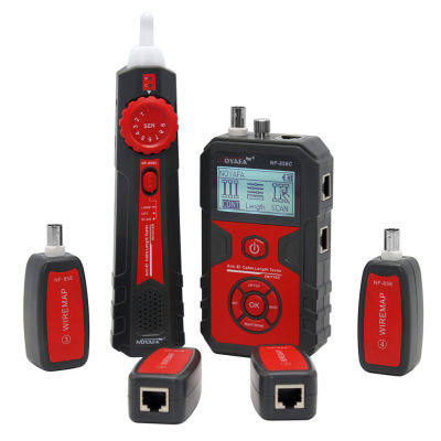keykits- NF-858C Cable Line Locator RJ11 RJ45 BNC Portable Wire Finder Cable Tester Wire Measuring Instrument For Network Cable Testing