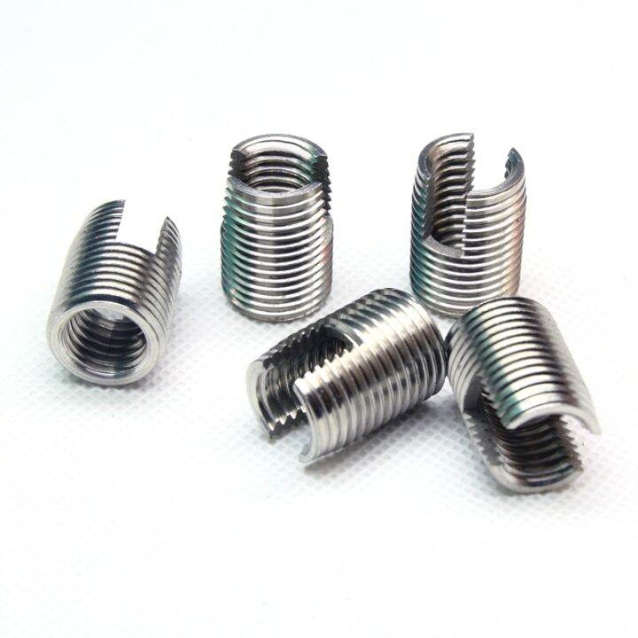 Self Tapping Insert Nut Bushing 302 Slotted Type Wire Thread Repair ...