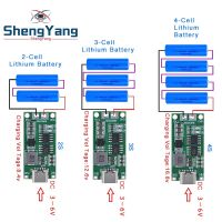 Multi-Cell 2S 3S 4S Type-C To 8.4V 12.6V 16.8V Step-Up Boost LiPo Polymer Li-Ion Charger 7.4V 11.1V 14.8V 18650 Lithium Battery