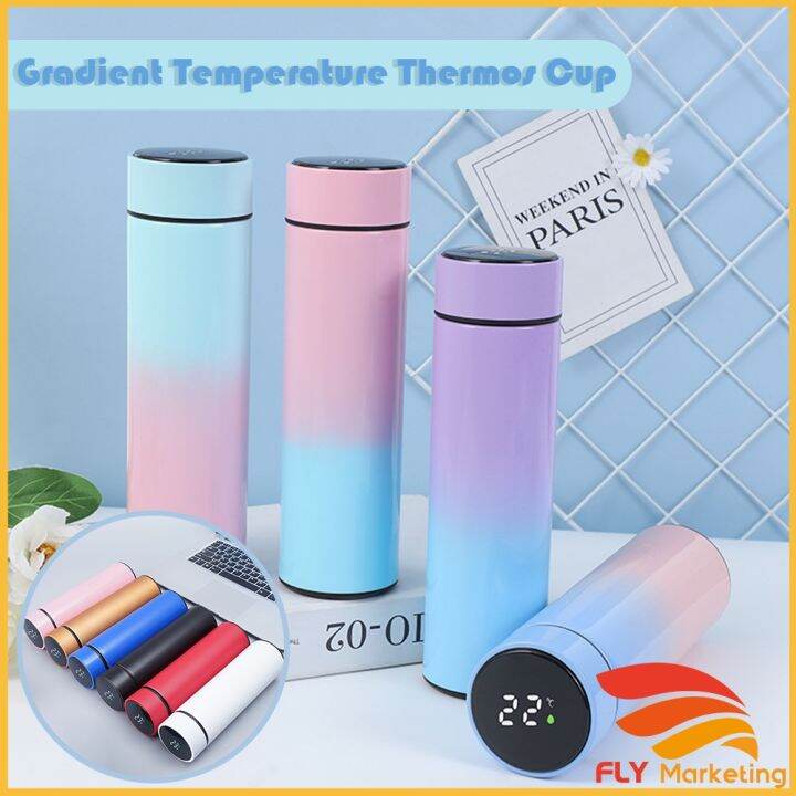 500ml Smart LED Temperature Display Vacuum Flask Thermos Keep Warm and