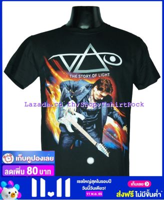 เสื้อวง STEVE VAI เสื้อยืดวงดนตรีร็อค เมทัล เสื้อร็อค  STV1295 ส่งจากไทย