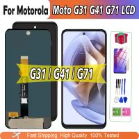 AMOLED ของแท้สำหรับ Motorola Moto หน้าจอแสดงผล Lcd XT2173 G31 G41สำหรับ MOTO G71 5G ประกอบหน้าจอดิจิตอลโทรศัพท์จอ LCD มือถือ