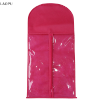 LAOPU ผมวิกผมที่เก็บขนขนขนขนขนขนแมว Nonwoven WIG hanger CLIP Storage BAG set