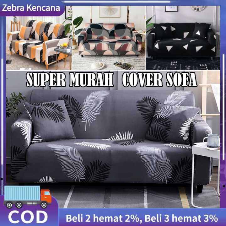 JE.ID Cover Sofa Multifungsi Elastis Lentur Bahan Adem Lembut / Cover
