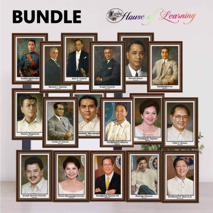 Hot sellltwg234134 Philippine Presidents BIG Bundle - Educational Wall ...