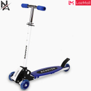 Xe trượt scooter 3 bánh trẻ em cao cấp chính hãng NA&K, bánh kép siêu bền