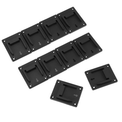 10Pcs Machine Holder Wall Mount Storage Bracket Fixing Devices for Makita 18V Electric Tool Battery Tools