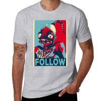 เสื้อยืดสีดำ ODDWORLD ABE FOLLOW เสื้อยืดรุ่นใหม่ T