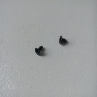 [HOT JIAZZAQQMGW 555] 1000ชิ้นสกรูหัวแบนตนเองแตะสกรูสีดำสกรู M2x5mm M2 KA สกรู