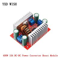 【NEW】 MAS Tools 400W 15A DC-DC Power Converter Boost โมดูล Step-Up คงที่แหล่งจ่ายไฟ DC 8.5V-50V ถึง10V-60V Boost โมดูล