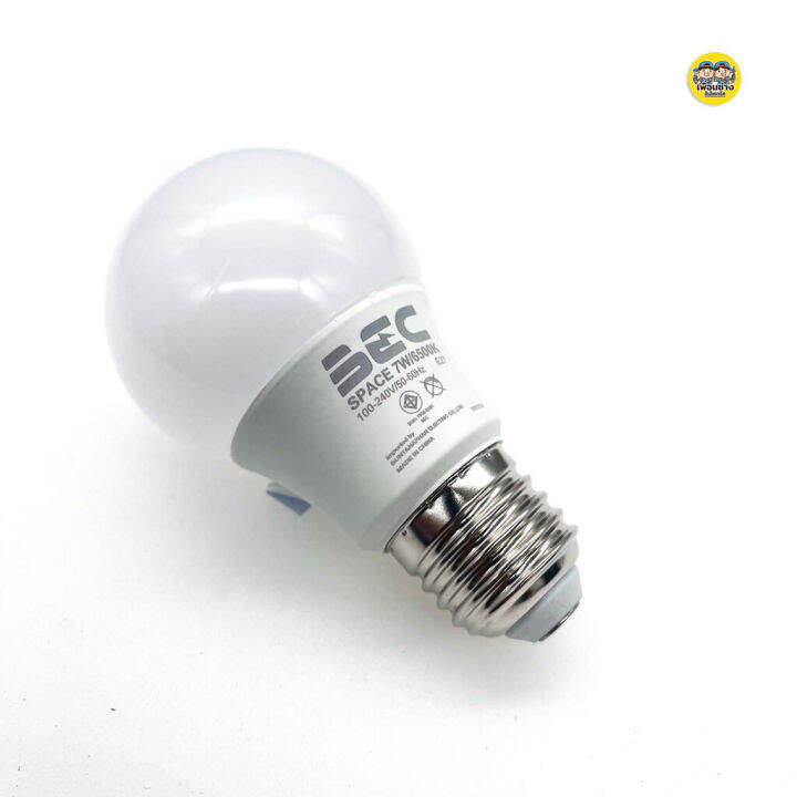 bec-หลอดไฟ-รุ่น-space-led-7w-หลอดบัล์บ-bulb-ขั้ว-e27-หัวไฟ-หลอด-ไฟ-แอลอีดี