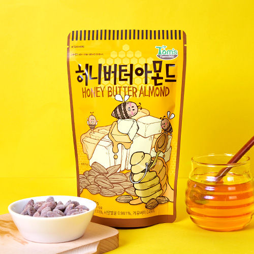 hbaf-almond-มี-2-รสชาติ-honey-butter-amp-wasabi-nbsp-อัลมอนด์เกาหลี-ถูกสุด