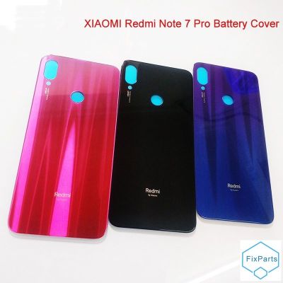 Cover Xiaomi redmi note 7 pro Back Glass Rear Door Housing Case Cover Panel Replacement For redmi note7 pro