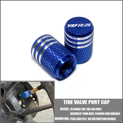 For Yamaha YZF-R25 YZFR25 YZFR 25 2015 2016 2017 2018 2019 Motorcycle CNC Accessorie Wheel Tire Valve Stem Caps Airtight Covers