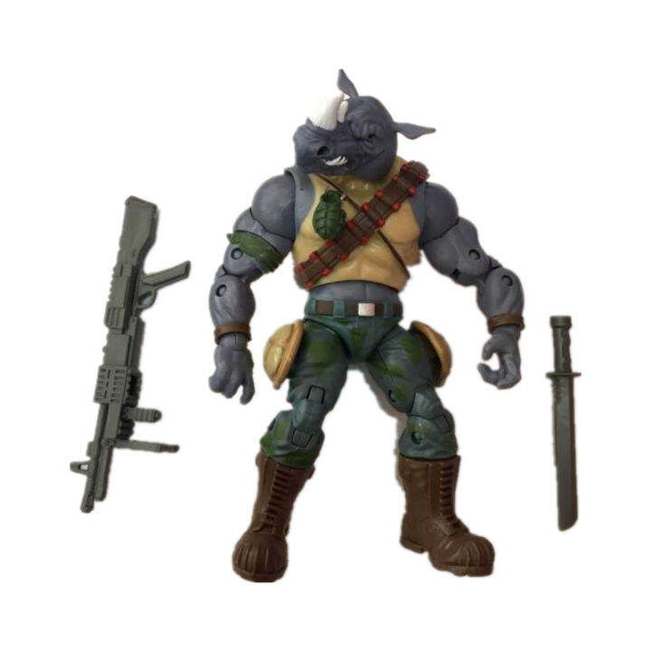 Teenage Mutant Ninja Turtles PVC Model Figures Anime Action Bull head Pork noodles Shredder